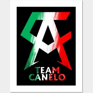 the winner of team canelo alvarez Posters and Art